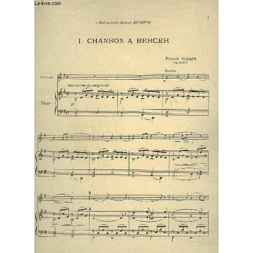 Chanson A Bercer - Piano + Violon + Violoncelle. on Productcaster.