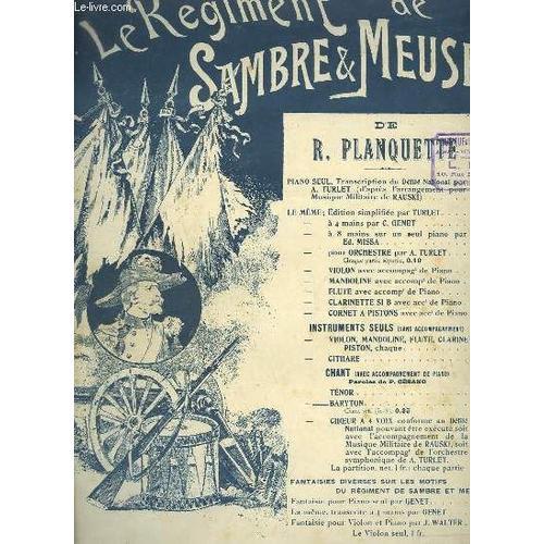 Le Regiment De Sambre & Meuse - Chant Baryton + Piano. on Productcaster.