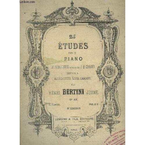 25 Etude Pour Le Piano - 2° Cahier. on Productcaster.