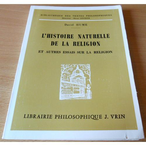 L'histoire Naturelle De La Religion Et Autres Essais Sur La Religion on Productcaster.