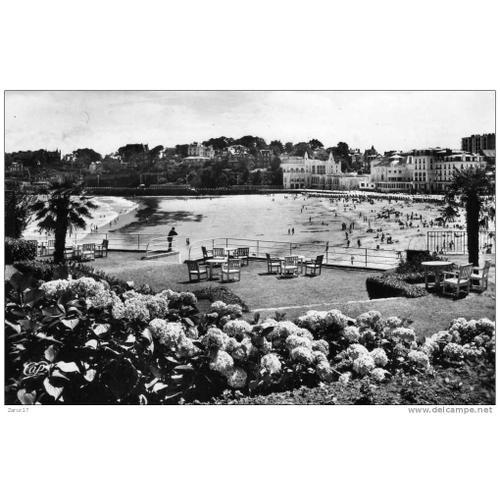 Carte Postale Dinard 1966 Plage De L¿ Ecluse Depuis La Terrasse Du ... on Productcaster.