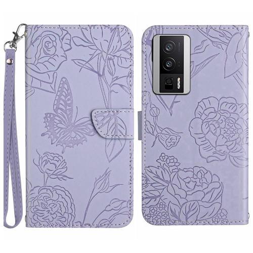 Étui Pour Xiaomi Poco F5 Pro Fleurs Et Papillons Protection Anti-Ch... on Productcaster.