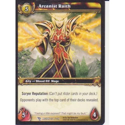 Arcanist Raith - Legion - 231/319 Vo on Productcaster.