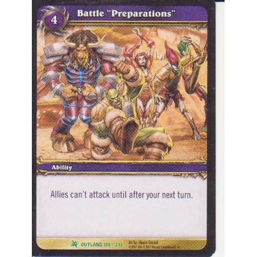 Battle "Preparations" - Outland - 100/246 Vo on Productcaster.