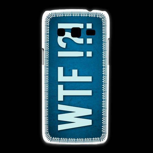 Coque Samsung Galaxy Express2 Wtf Bleu Zg on Productcaster.