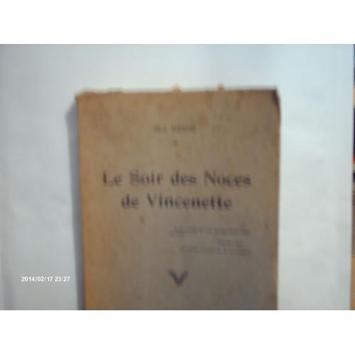 Le Soir Des Noces De Vincenette on Productcaster.