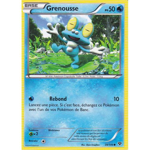 Carte Pokemon - Grenousse - 39/146 - Edition X Et Y - on Productcaster.