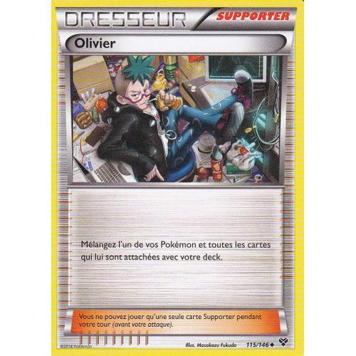 Carte Pokemon - Dresseur Supporter - Olivier - 115/146 - Edition X ... on Productcaster.