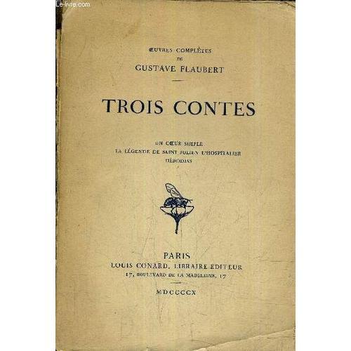 Trois Contes - Un Coeur Simple - La Legende De Saint Julien L'hospi... on Productcaster.