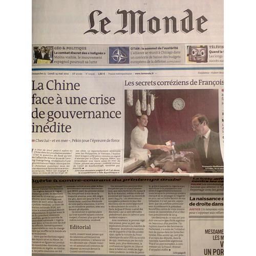 Monde (Le) N° 20936 Du 13/05/2012 on Productcaster.