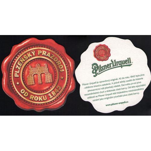 Sb Sous Bock Beermat Bière Beer Plzensky Prazdroj République Tchèque on Productcaster.