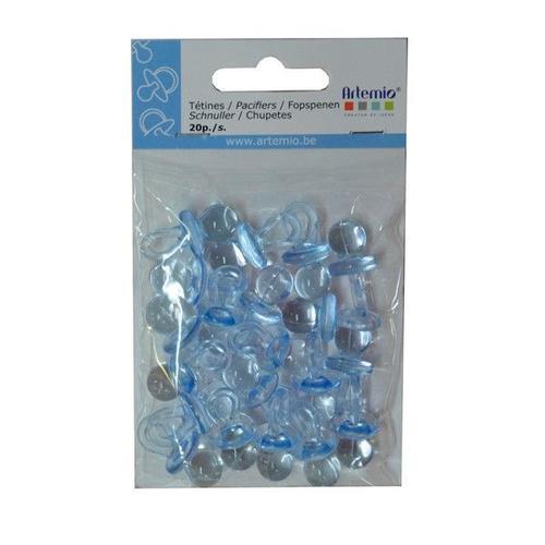 Tétines Plastique Bleu on Productcaster.