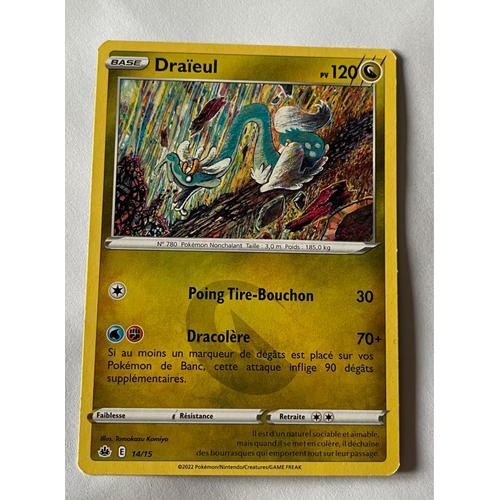 Carte Pokémon Draïeul 14/15 on Productcaster.