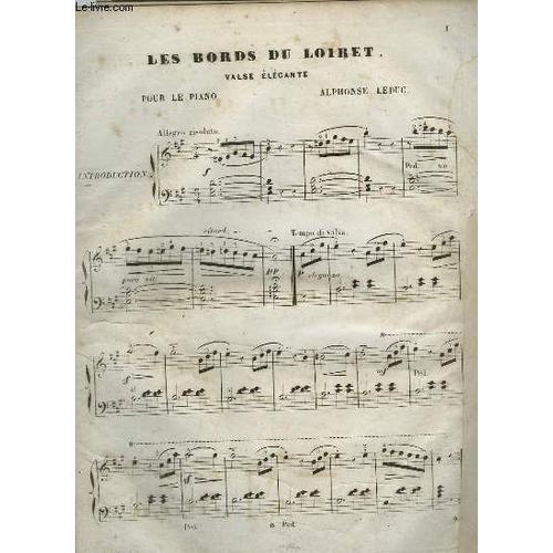 Les Bords Du Loiret - Valse Elegante Pour Le Piano. on Productcaster.