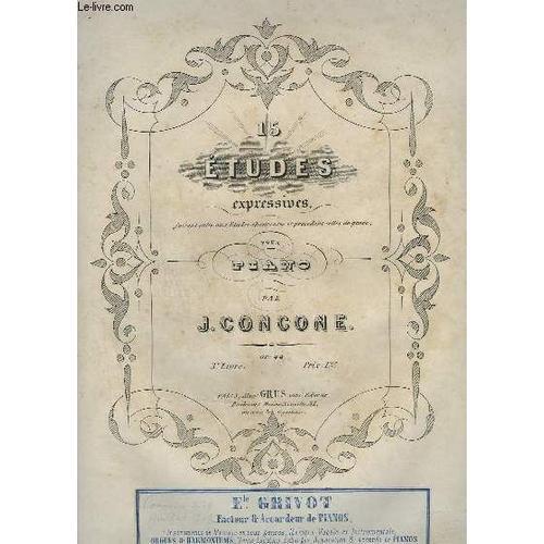 15 Etudes Expressives - Pour Piano - Livre 3. on Productcaster.