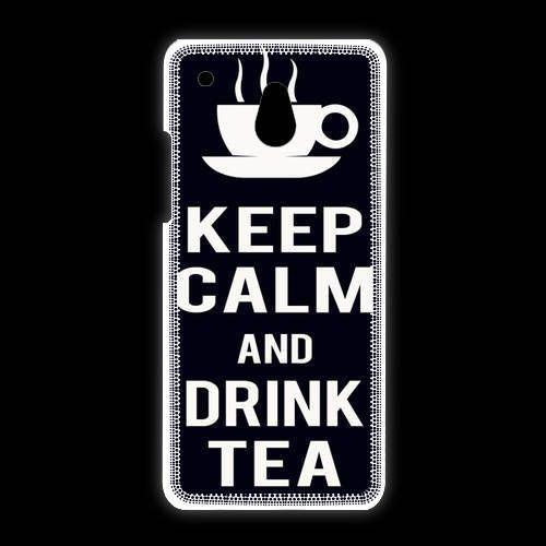 Coque Htc One Mini Keep Calm Drink Tea Noir on Productcaster.