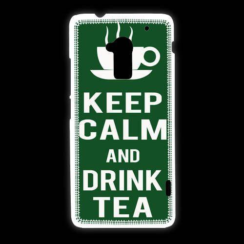 Coque Htc One Max Keep Calm Drink Tea Vert on Productcaster.