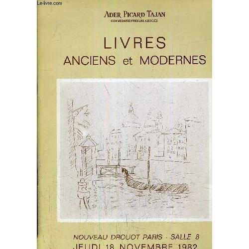 Catalogue De Ventes Aux Encheres - Livres Anciens Et Modernes - Nou... on Productcaster.