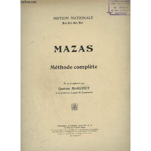 Mazas Methode Complete - Pour Violon. on Productcaster.