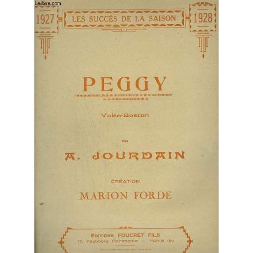 Peggy - Valse Boston Pour Piano. on Productcaster.