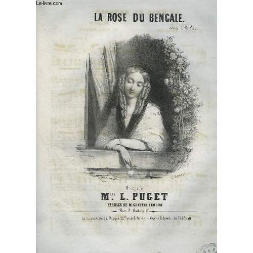 La Rose Du Bengale - Pour Piano Et Chant. on Productcaster.