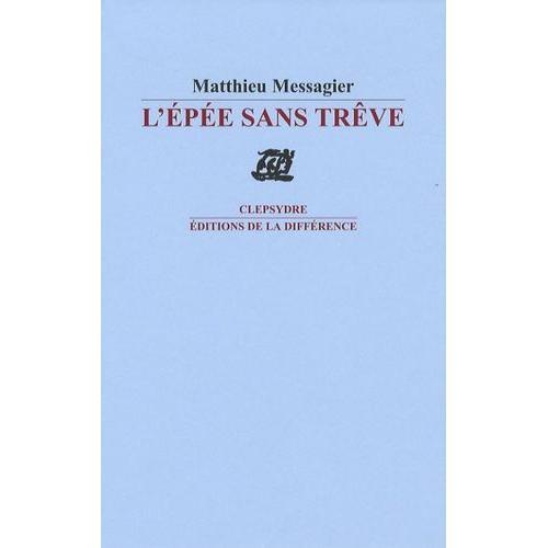 L'épée Sans Trêve - Suivi De Poèmes De La Désinvolture on Productcaster.