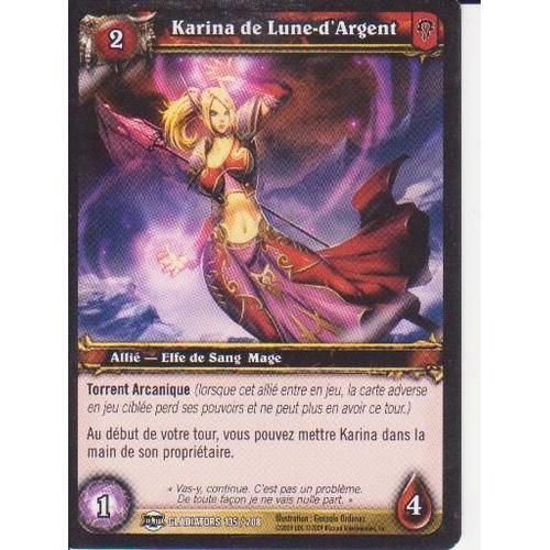 Karina De Lune-D'argent - Gladiators - 135/208 Vf on Productcaster.