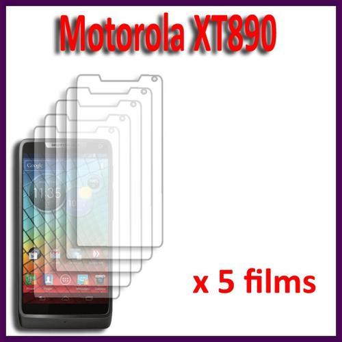 Lot / Pack De 5 Films Pour Motorola Razr I Xt890 Protection D'écran... on Productcaster.