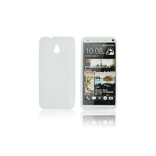 Coque Arrière En Gel Silicone Blanc Pour Htc One Mini on Productcaster.