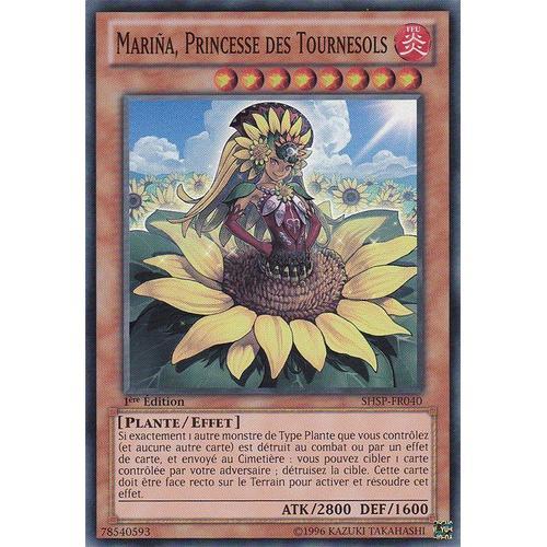 Mariña, Princesse Des Tournesols Shsp-Fr040 Yu-Gi-Oh! Spectres De L... on Productcaster.