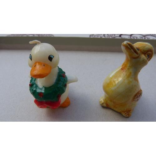 Canard Céramique Et Canard Bougie on Productcaster.