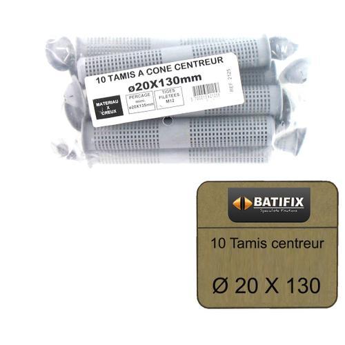 Pack de 10 Tamis à cone centreur BATIFIX - diamètre 20 x 130mm on Productcaster.