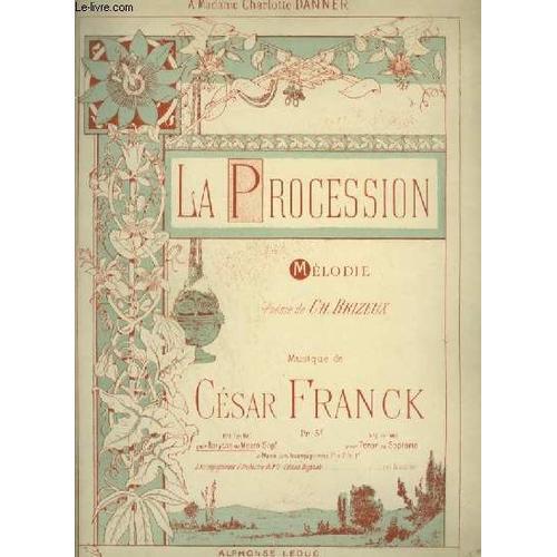 La Procession - Pour Piano Et Chant Pour Voix Baryton Ou Mezzo Sopr... on Productcaster.