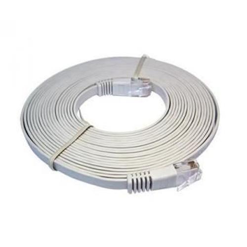 Câble Réseau Plat Cat6 RJ45 UTP (Gris) 10m on Productcaster.