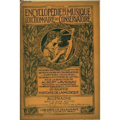 Encyclopedie De La Musique & Dictionnaire Du Conservatoire - Premie... on Productcaster.