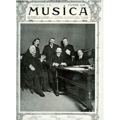 Musica - N°65 : Fevrier 1908 - Chronique Du Mois + Gluck Et Iphigén... on Productcaster.