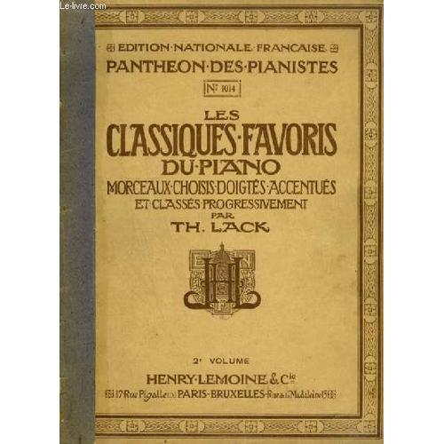 Les Classiques Favoris Du Piano - Volume 2 : P.1014. on Productcaster.