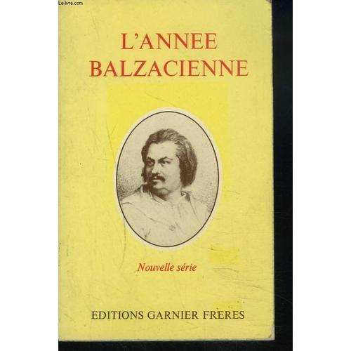 L'annee Balzacienne. Nouvelle Serie N°1. on Productcaster.