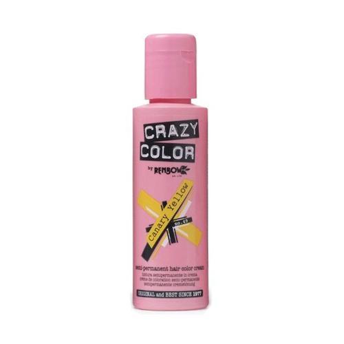 Renbow Crazy Color No.49 Canary Yellow Semi-Permanent Cream 100ml on Productcaster.