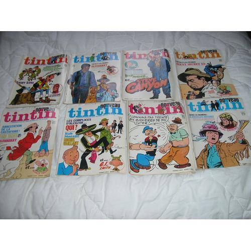 Lot De Huit Magazines Nouveau Tintin N° 2 A 10 on Productcaster.