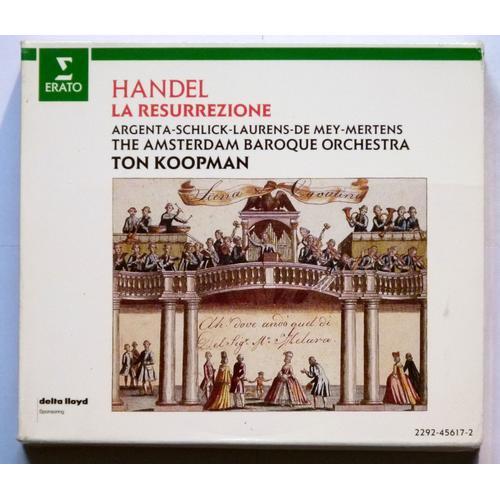 Handel (Haendel) - La Resurrezione / Argenta · Schlick · Laurens · ... on Productcaster.