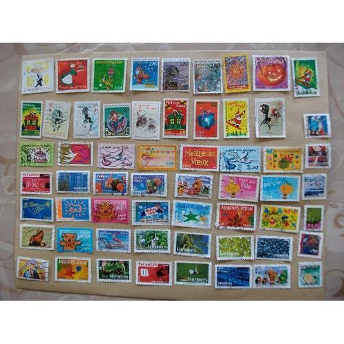 France - Fetes Et Evenements 100 Timbres Différents (Tf30) on Productcaster.