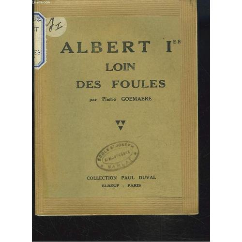 Albert Ier. Loin Des Foules. on Productcaster.