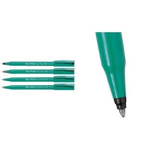 Pentel Lot De 12 Rollers Encre Ball Pentel R50, Vert Recycology on Productcaster.