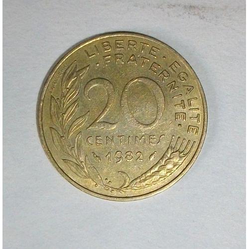 France 20 Centimes 1982 on Productcaster.