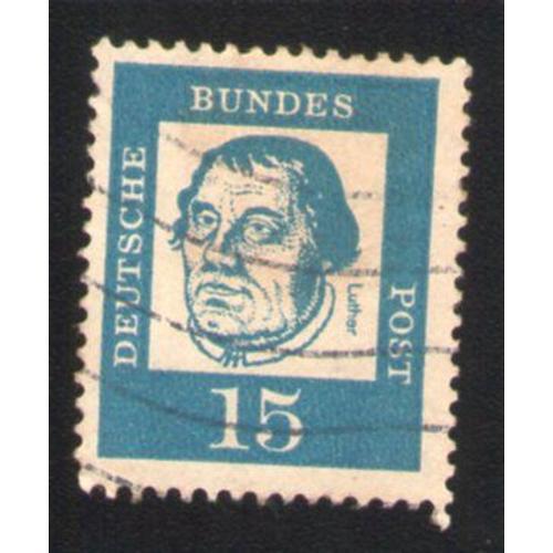 Allemagne 1961 Oblitéré Used Stamp Martin Luther Théologicien on Productcaster.