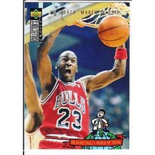 Michael Jordan Upper Deck 1994 N° 402 He's Back March 19, 1995 on Productcaster.