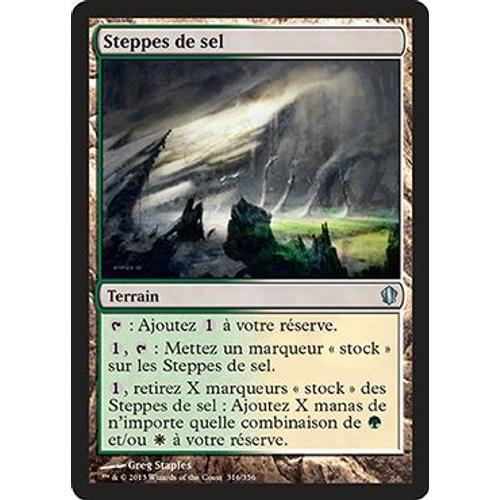 Steppes De Sel - Magic Mtg - Commander 2013 on Productcaster.