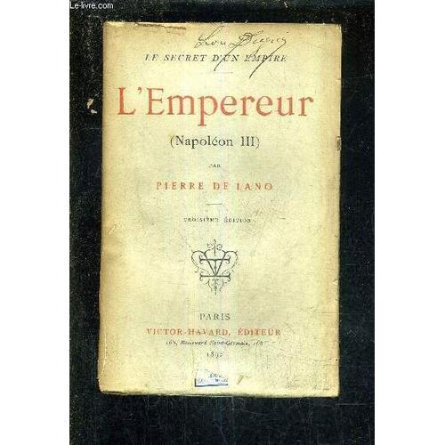 L'empereur (Napoleon Iii)/3e Edition. on Productcaster.