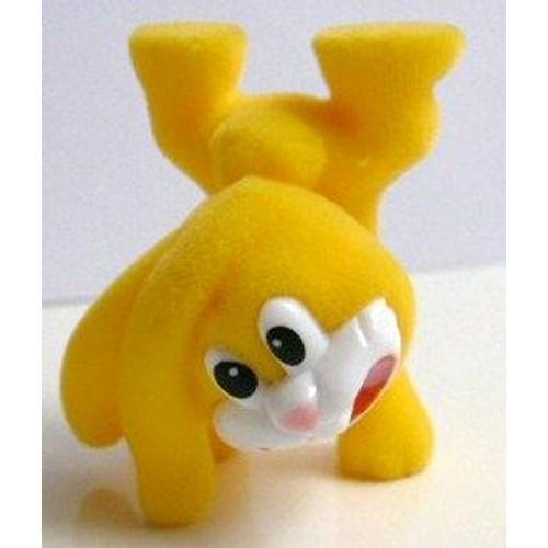 Kinder Les Lapins De Pâques - Tt123 : Lapin Jaune En Équilibre Sur ... on Productcaster.